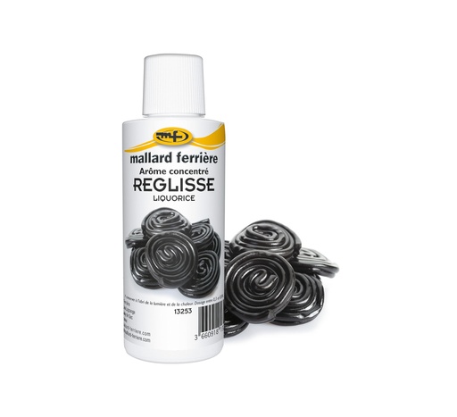 Mallard Ferrière Liquorice concentrated liquid food flavouring — 125 ml bottle — 13253