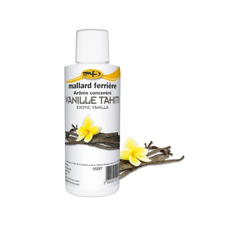 Mallard Ferrière Tahitian vanilla concentrated liquid food flavouring — 125 ml bottle — 13257