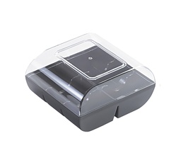 Mallard Ferrière MACADO plastic macaron boxes, pack of 90 — 15124