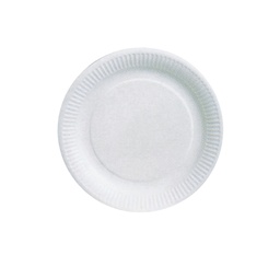 Mallard Ferrière White cardboard plates, pack of 100 — 16280