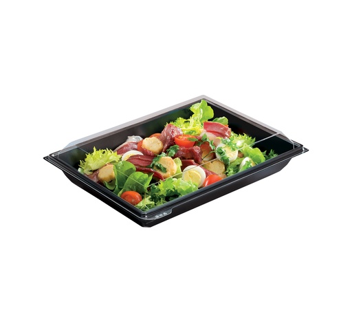 Mallard Ferrière Salad plate and bowl units with separate lids — 19703