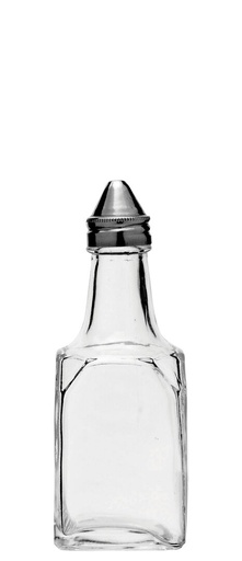 Utopia – Square Vinegar Bottle Stainless Steel Top — C6020-000000-B12048