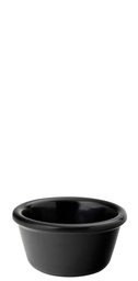 Utopia – Plain Black Ramekin 4oz (12cl) — CAS285DS03-00-B01048