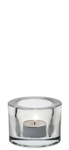 [CLT01XL-00000-B01012] Utopia – Chunky Tealight Holder - Clear — CLT01XL-00000-B01012