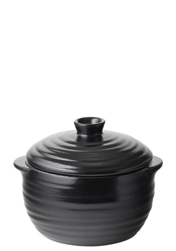 [CT0018-000000-B01006] Utopia – Tribeca Ebony Casserole 23oz (66cl) — CT0018-000000-B01006