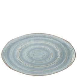 Utopia – Wildwood Blue Platter 20.75 x 11.75" (52.5 x 30cm) — CT1036-000000-B01006