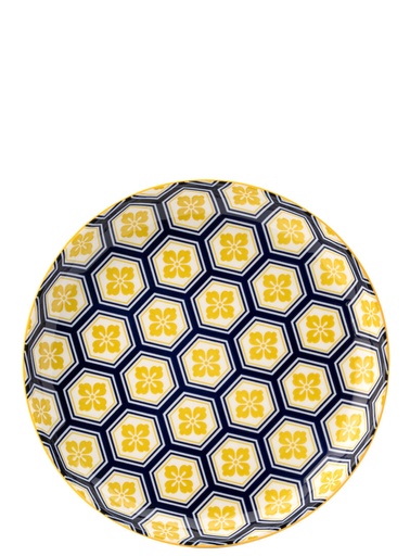 Utopia – Cadiz Blue & Yellow Plate 8" (20cm) — CT1061-000000-B01006