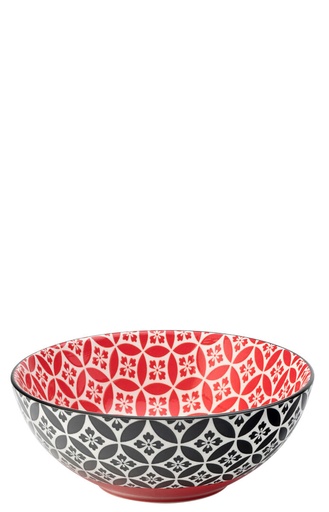 Utopia – Cadiz Red & Black Bowl 6.3" (16cm) — CT1066-000000-B01006