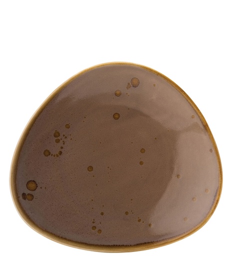 [CT2023-000000-B01006] Utopia – Earth Mocha Plate 11" (28cm) — CT2023-000000-B01006