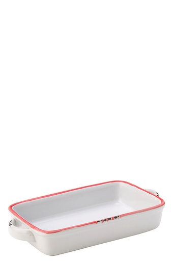 [CT6106-000000-B01012] Utopia – Avebury Red Small Rectangular Dish 6.75" (17.5cm) — CT6106-000000-B01012