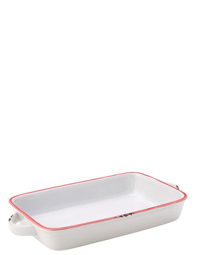Utopia – Avebury Red Large Rectangular Dish 8.5" (22cm) — CT6107-000000-B01012