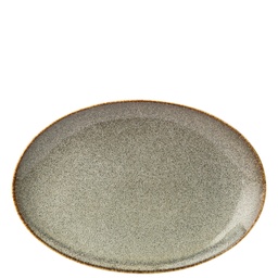 Utopia – Lichen Oval Plate 11.75" (30cm) — CT6732-000000-B01006