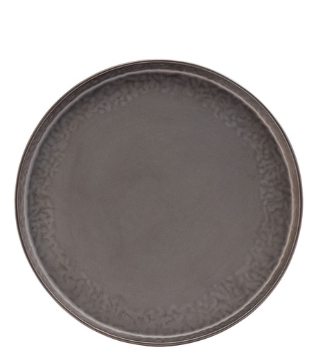[CT6913-000000-B01006] Utopia – Midas Pewter Walled Plate 10.25" (26cm) — CT6913-000000-B01006