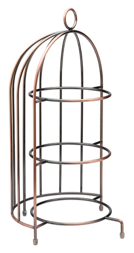 [CT7018-000000-B01001] Utopia – Birdcage Plate Stand 18.5 x 10" (47 x 25cm) — CT7018-000000-B01001