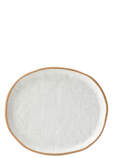 [CT7140-000000-B01006] Utopia – Hessian طبق 183 مم أبيض — CT7140-000000-B01006