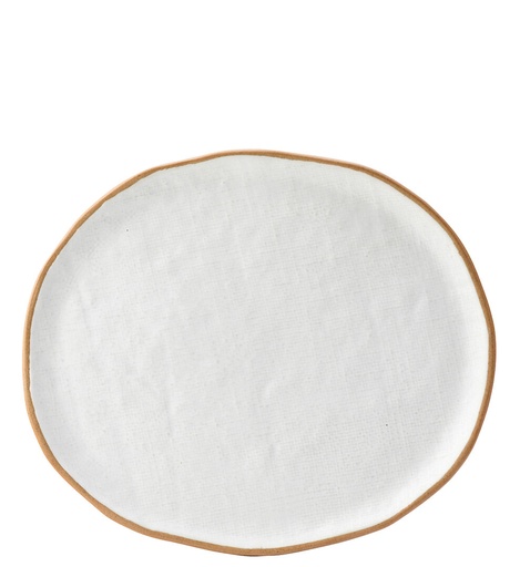 [CT7141-000000-B01006] Utopia – Hessian Plate 11.5" x 10" (29cm x 25.5cm) — CT7141-000000-B01006