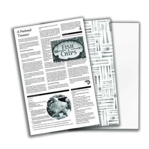 [CT8002-000000-B01001] Utopia – Cutlery Greaseproof Paper 10 x 17" (25.5 x 42cm) — CT8002-000000-B01001