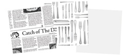 Utopia – Catch of the Day Greaseproof Paper 6" (15cm) — CT8005-000000-B01001
