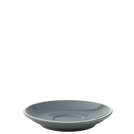 Utopia – Barista Espresso Grey Saucer 5" (12cm) — CT8112-000000-B01012