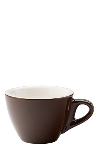 [CT8129-000000-B01012] Utopia – Barista Flat White Brown Cup 5.5oz (16cl) — CT8129-000000-B01012