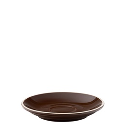 Utopia – Barista Espresso Brown Saucer 5" (12cm) — CT8132-000000-B01012