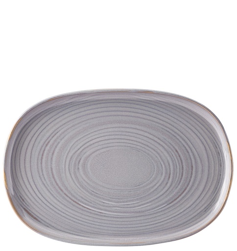 Utopia – Santo Dark Grey Platter 13" (33cm) — CT9207-000000-B01004