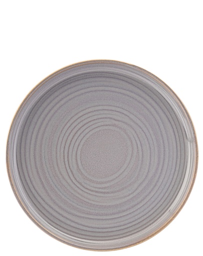 [CT9209-000000-B01006] Utopia – Santo Dark Grey Coupe Plate 8.5" (22cm) — CT9209-000000-B01006