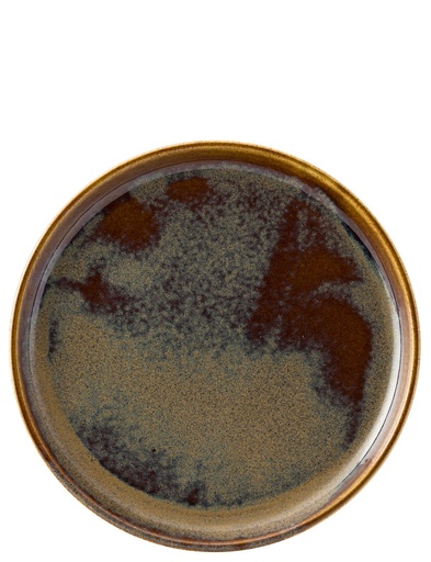 Utopia – Murra Toffee Walled Plate 8.25" (21cm) — CT9607-000000-B01006