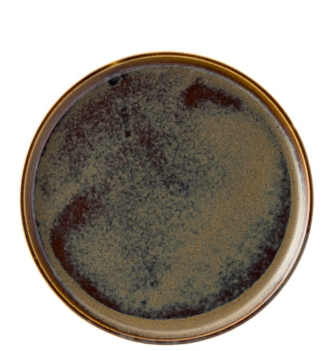 Utopia – Murra Toffee Walled Plate 10.5" (27cm) — CT9608-000000-B01006