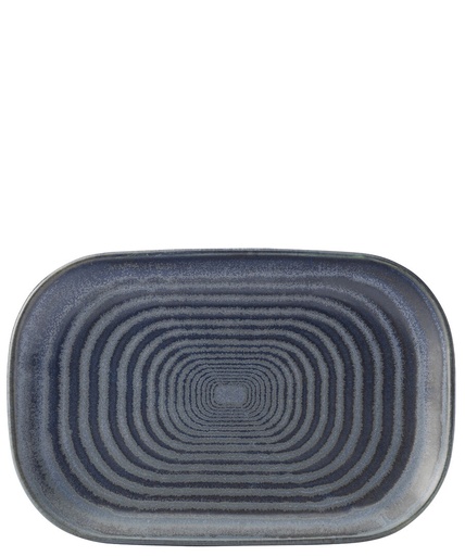Utopia – Circus Denim Rectangular Platter (25x17cm) — DW0341-000000-B01006