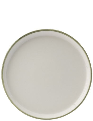 [DW0816-000000-B01006] Utopia – Homestead Olive Walled Plate 8.25" (21cm) — DW0816-000000-B01006