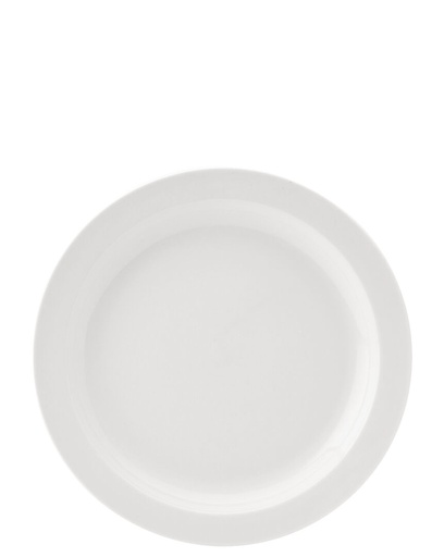 [E13023-000000-B06024] Utopia – Pure White Narrow Rim Plate 9" (23cm) — E13023-000000-B06024