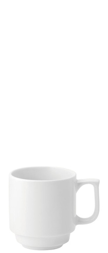 [E90028-000000-B06036] Utopia – Pure White Stacking Mug 10oz (28cl) — E90028-000000-B06036