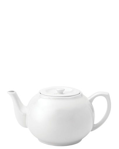 [E90035-000000-B01006] Utopia – Pure White Teapot 42oz (120cl) — E90035-000000-B01006