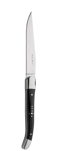 [F10672-000000-B01012] Utopia – Laguiole Black Handled Steak Knife — F10672-000000-B01012
