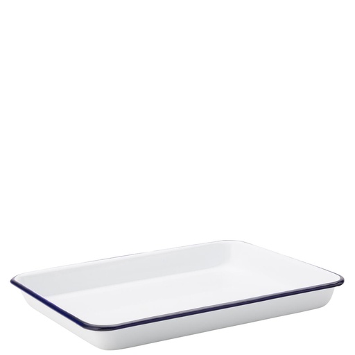 [F50018-000000-B01006] Utopia – Eagle Enamel Baking Tray 11 x 8.5" (28 x 21.5cm) — F50018-000000-B01006