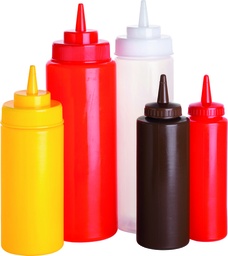 Utopia – Yellow Squeezy Sauce Bottle 8oz (23cl) — F61005-000000-B01012