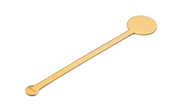 Utopia – Stainless Steel Gold Stirrer 6" (15cm) — F90141-000000-B01024