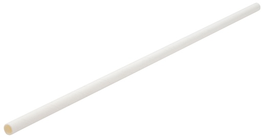 [F90185-000000-B01024] Utopia – Paper Bottle White Straw 10.5" (26cm) Box of 250 — F90185-000000-B01024