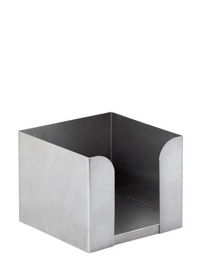 [F91175-000000-B01001] Utopia – Stainless Steel Napkin Holder 5.4" (13.8cm) — F91175-000000-B01001