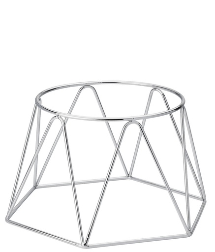 [F92035-000000-B01006] Utopia – Chrome Plate Riser - 19cm x 15.5cm — F92035-000000-B01006