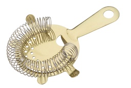 Utopia – Gold Mocktail Strainer 4 Prong — F94031-000000-B01006