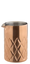 Utopia – Brushed Copper Steel Double Walled Mixing Jar 58cl — F95001-000000-B01001
