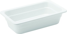 Utopia – Melamine White GN 1/4 - 2.5" (6.5cm) Deep — JMP136-000000-B01001