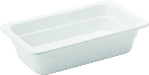 Utopia – Melamine White GN 1/4 - 2.5" (6.5cm) Deep — JMP136-000000-B01001