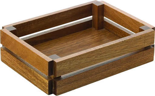 [JMP828-000000-B01006] Utopia – Acacia Small Crate 8.75" x 6.25" (22 x 16cm) — JMP828-000000-B01006
