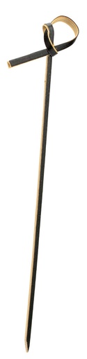 Utopia – Bamboo Black Knotted Skewer 4.75" (12cm) — JMP862-000000-B01001