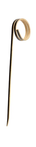 [JMP867-000000-B01001] Utopia – Bamboo Black Loop Skewer 3.5" (9cm) — JMP867-000000-B01001