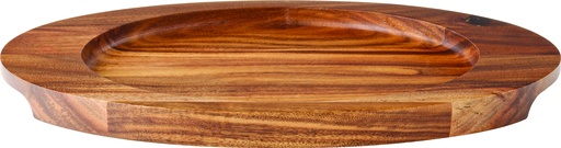 Utopia – Oval Wood Board 12 x 7" (30.5 x 17.5cm) — JMP950-000000-B01006