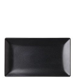 Utopia – Noir Rectangular Black Plate 10 x 5.75" — K10030-000000-B01012
